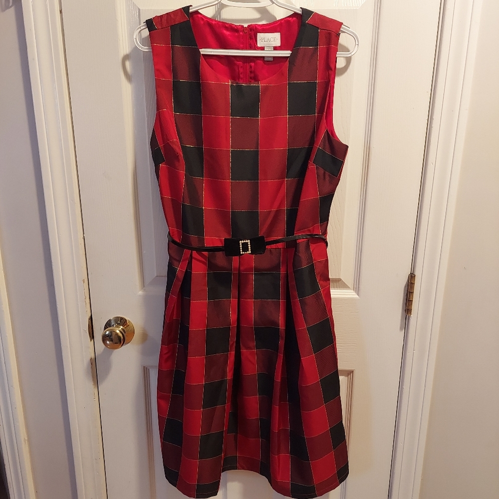 Women's plaid dress
